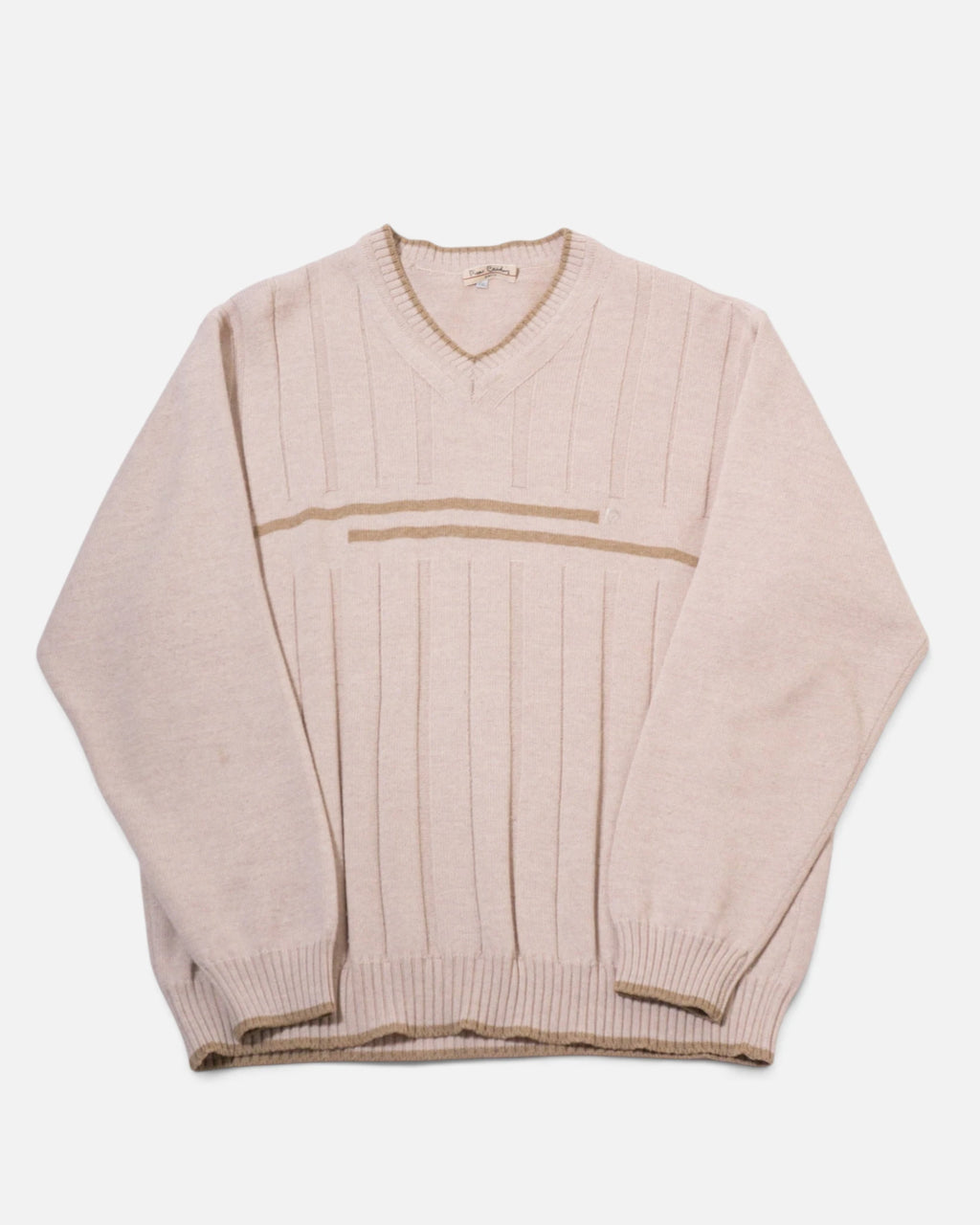 Jersey Pierre Cardin Crema Vintage 90s — Talla L