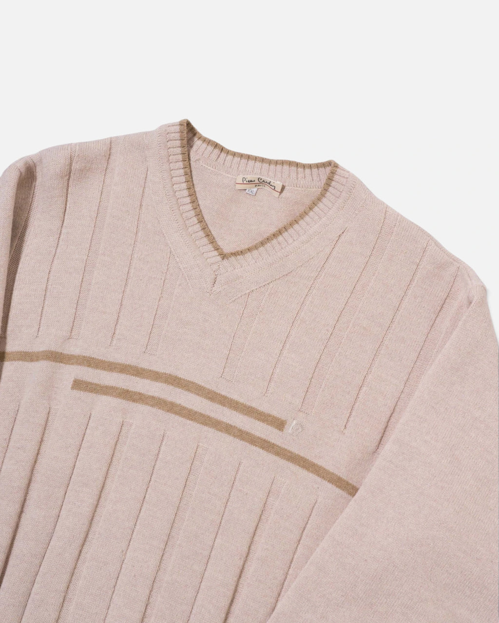 Jersey Pierre Cardin Crema Vintage 90s — Talla L