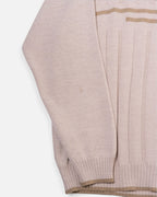 Jersey Pierre Cardin Crema Vintage 90s — Talla L