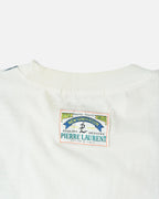 Camiseta larga Pierre Laurent Rayas Vintage 90s — Talla L