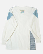 Camiseta larga Pierre Laurent Rayas Vintage 90s — Talla L