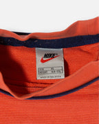 Sudadera Nike Spellout Naranja Vintage 90s — Talla XS