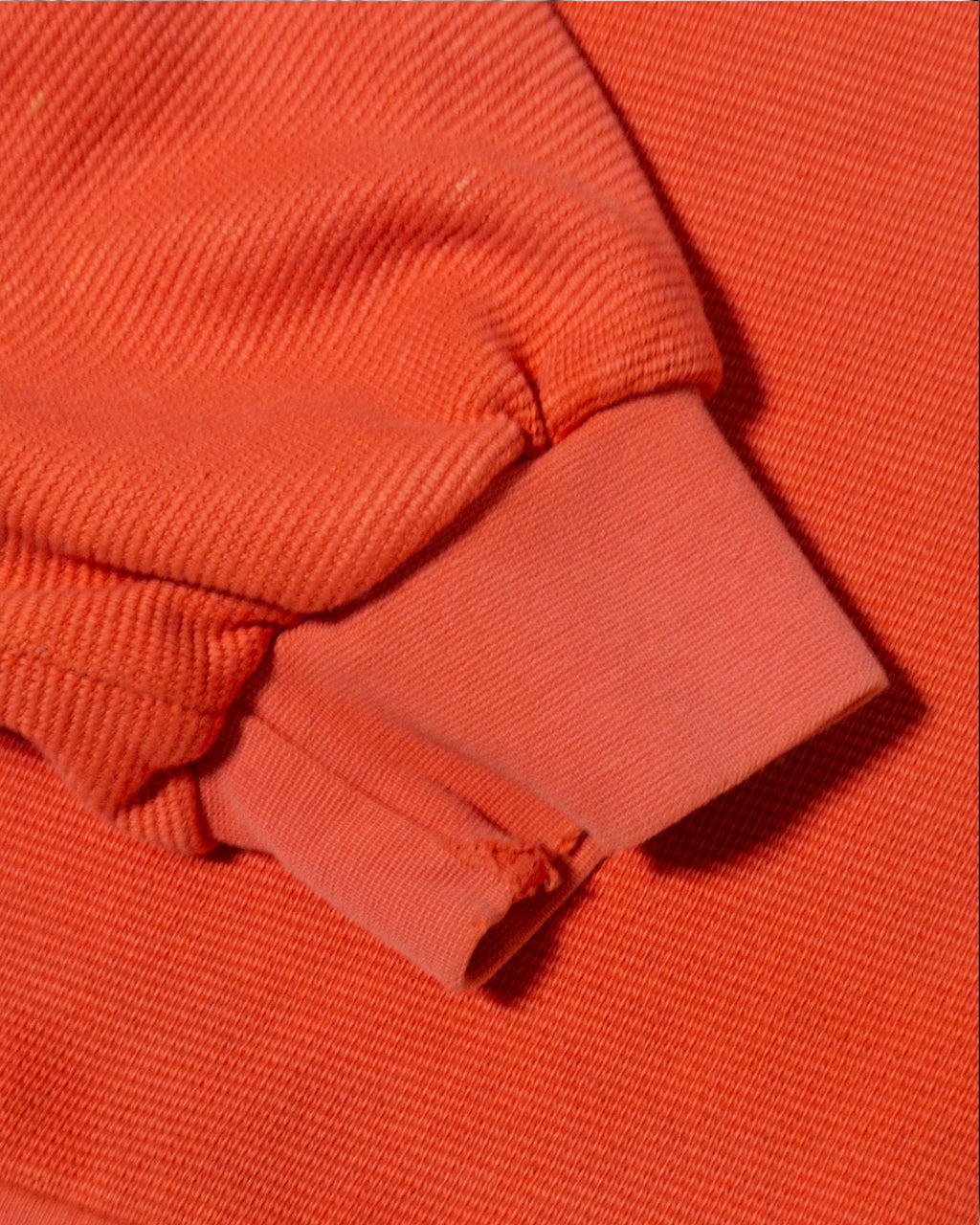 Sudadera Nike Spellout Naranja Vintage 90s — Talla XS