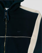 Chaqueta Reebok Azul Marina Capucha Vintage — Talla XL