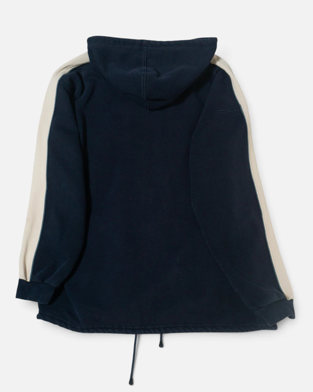 Chaqueta Reebok Azul Marina Capucha Vintage — Talla XL