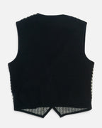 Chaleco Lacoste Pata Gallo Vintage 80s — Talla M Mujer