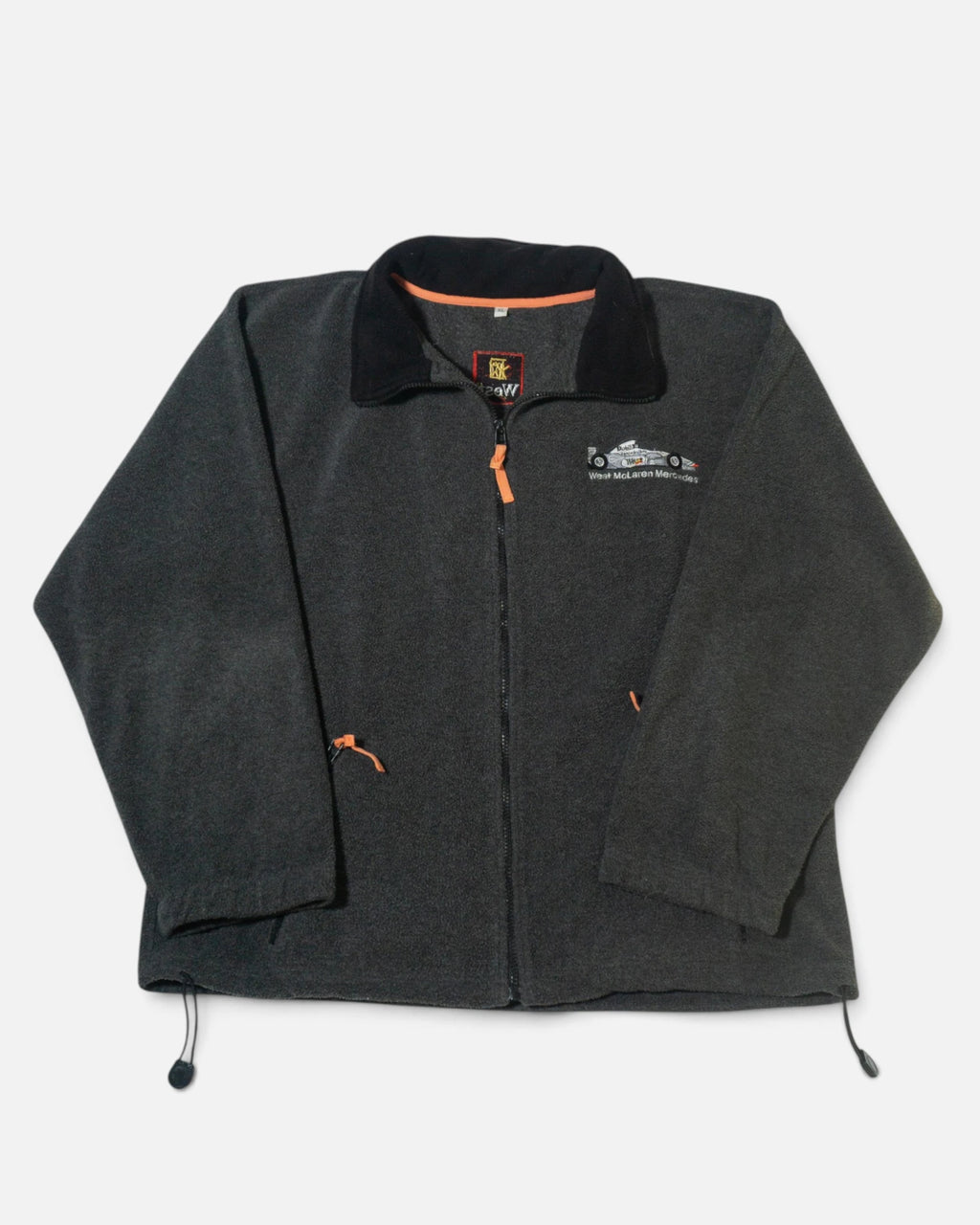 Chaqueta Polar West McLaren Mercedes Vintage 90s — Talla XL