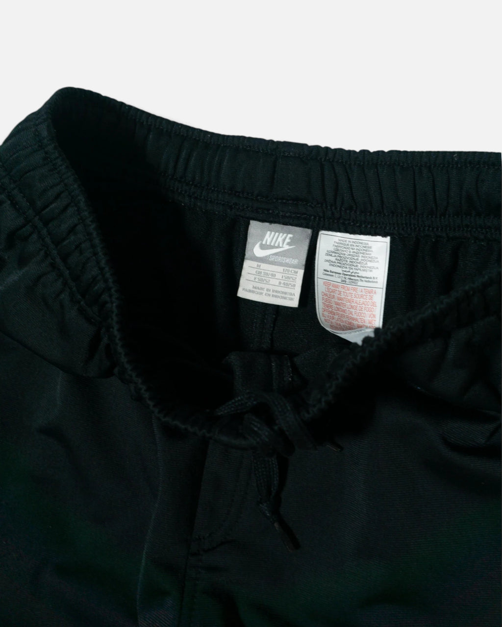 Pantalón Chándal Nike Negro Vintage 00s — Talla M