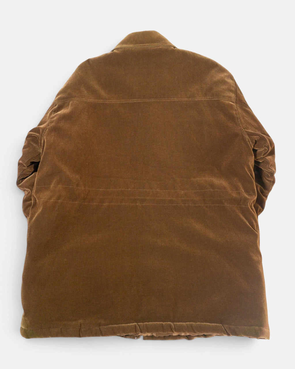 Parka Pana Marrón Ocre Camuflaje Vintage 90s — Talla L
