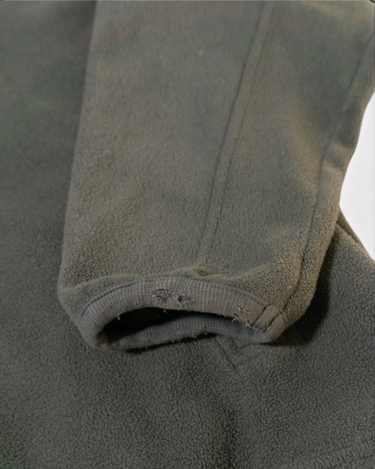 Chaqueta Polar Adidas Gris Cemento Vintage — Talla L