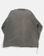 Chaqueta Polar Adidas Gris Cemento Vintage — Talla L