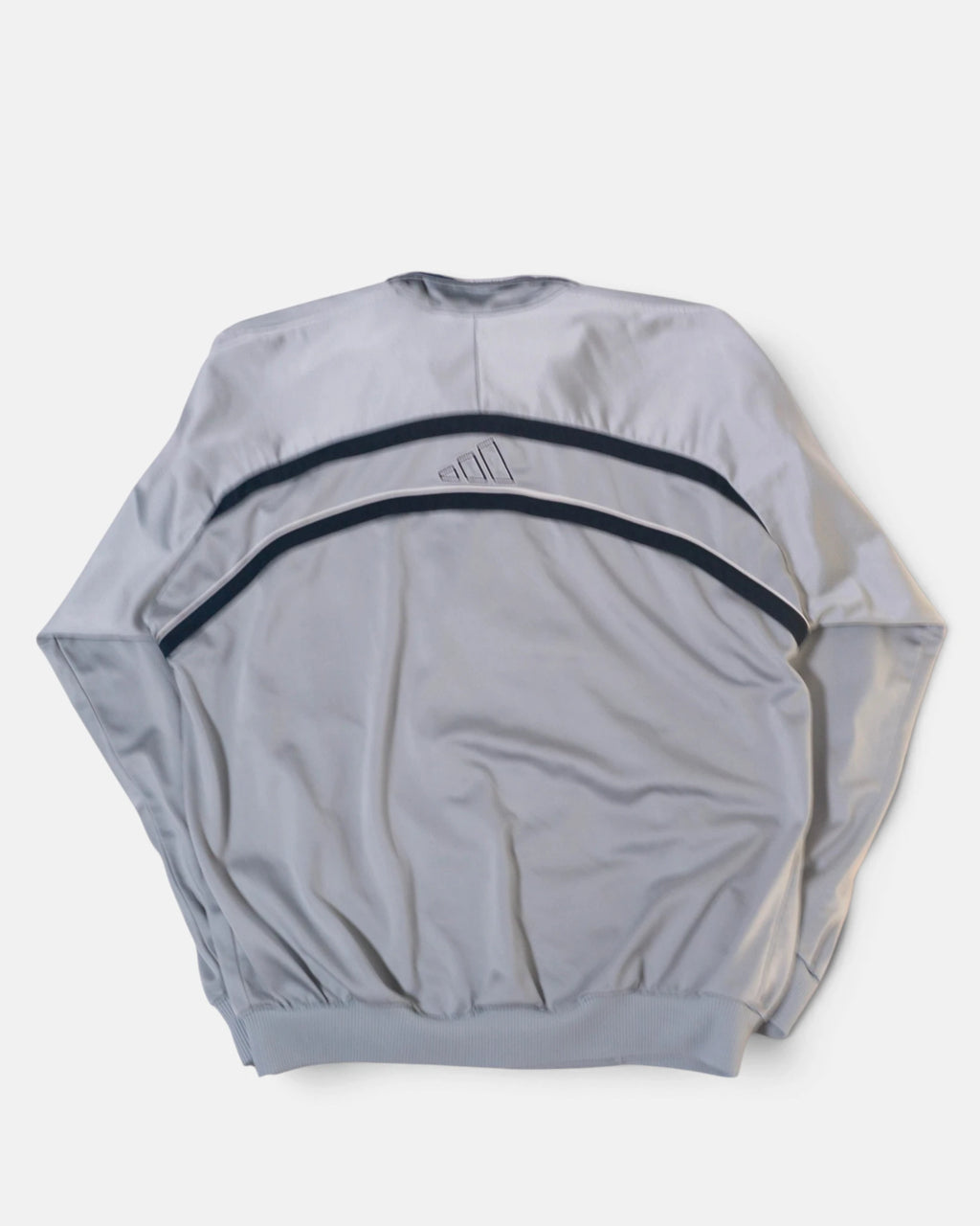 Chaqueta Adidas Gris Marina Vintage 00s — Talla L