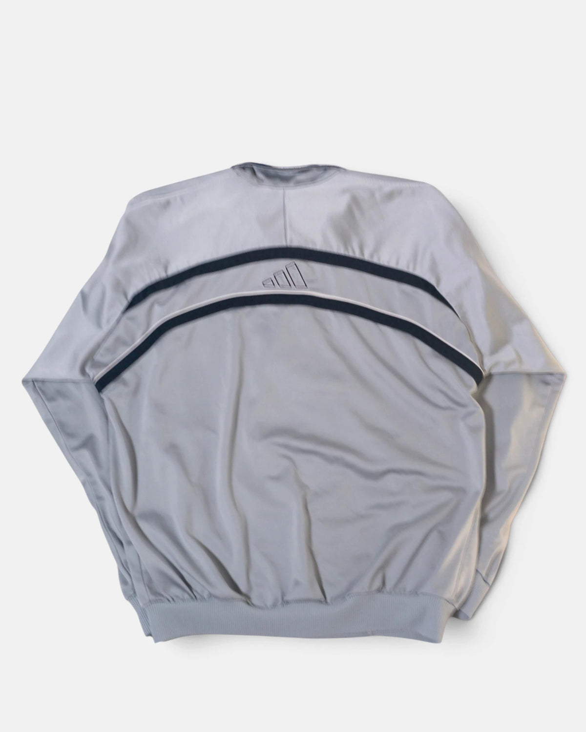 Chaqueta Adidas Gris Marina Vintage 00s — Talla L