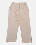 Pantalón Columbia Convertible Beige Vintage — Talla M Mujer