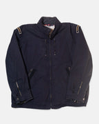 Chaqueta Nautica Azul Marino Vintage 90s — Talla XXL