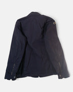 Chaqueta Nautica Azul Marino Vintage 90s — Talla XXL