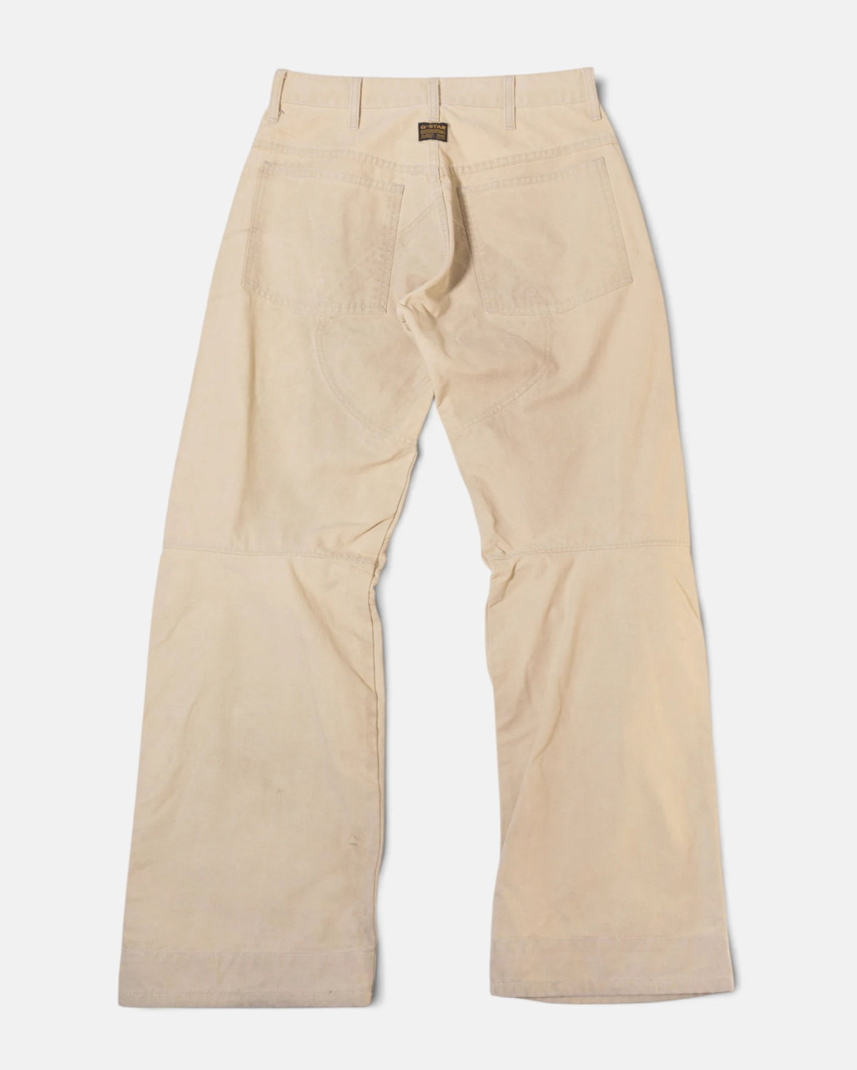 Vaqueros G-Star W30 Beige Arena Vintage 00s — Talla W30