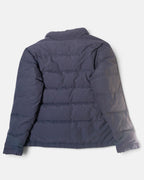 Plumífero Fila Gris Antracita Plumas Vintage — Talla L