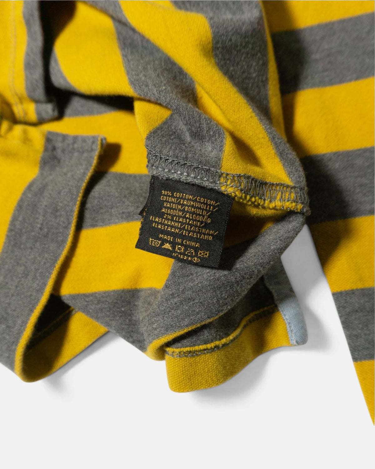 Polo Rugby Polo Jeans Ralph Lauren Amarillo — Talla M Mujer