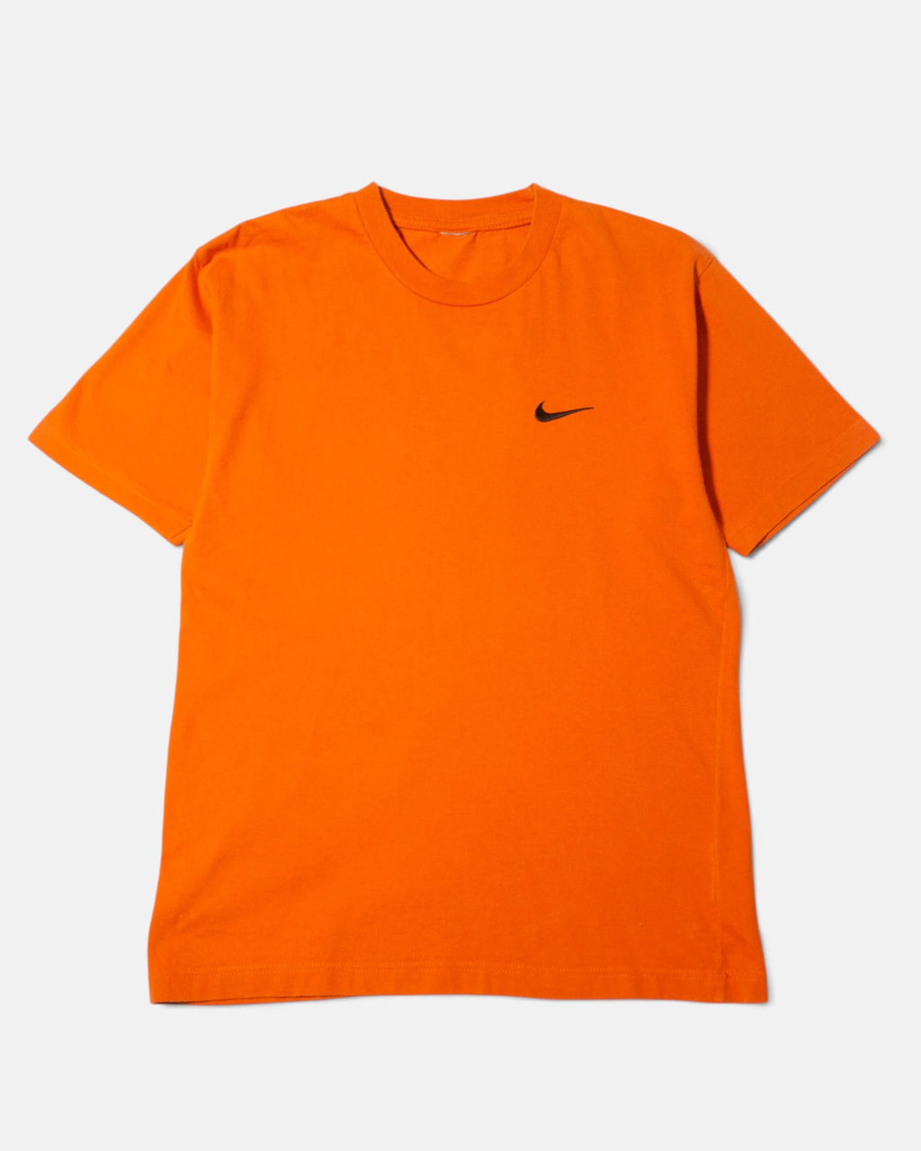 Camiseta Nike Solo Swoosh Naranja Vintage 00s — Talla S