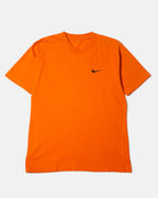 Camiseta Nike Solo Swoosh Naranja Vintage 00s — Talla S