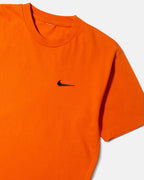Camiseta Nike Solo Swoosh Naranja Vintage 00s — Talla S