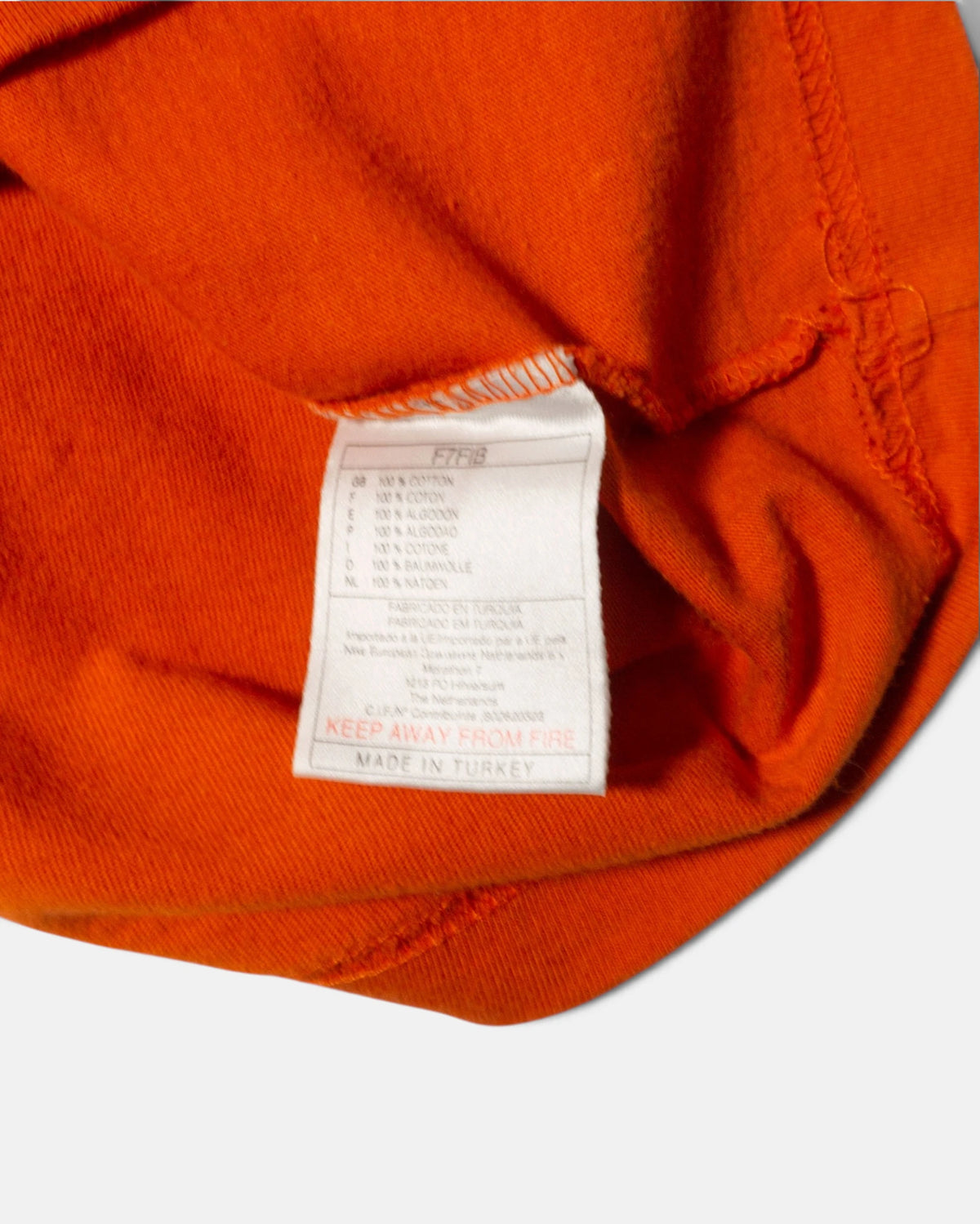 Camiseta Nike Solo Swoosh Naranja Vintage 00s — Talla S