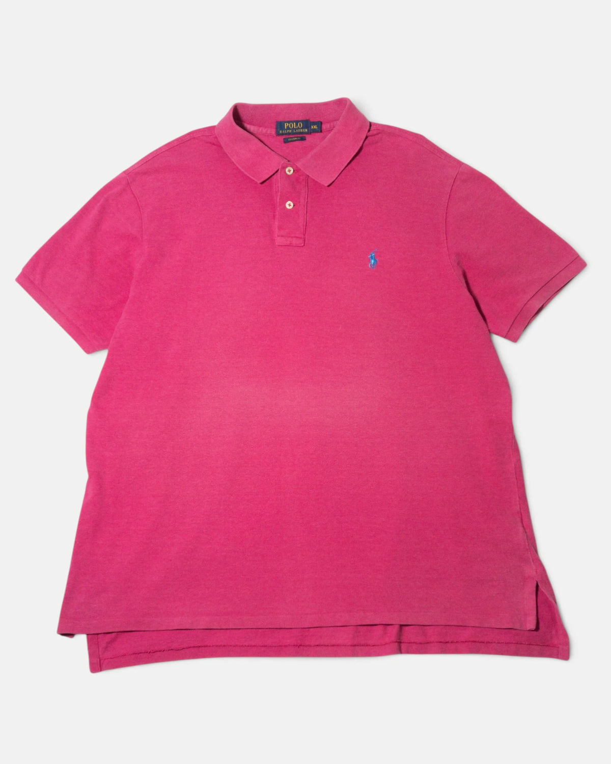 Polo Ralph Lauren Rosa Fucsia Vintage — Talla XXL