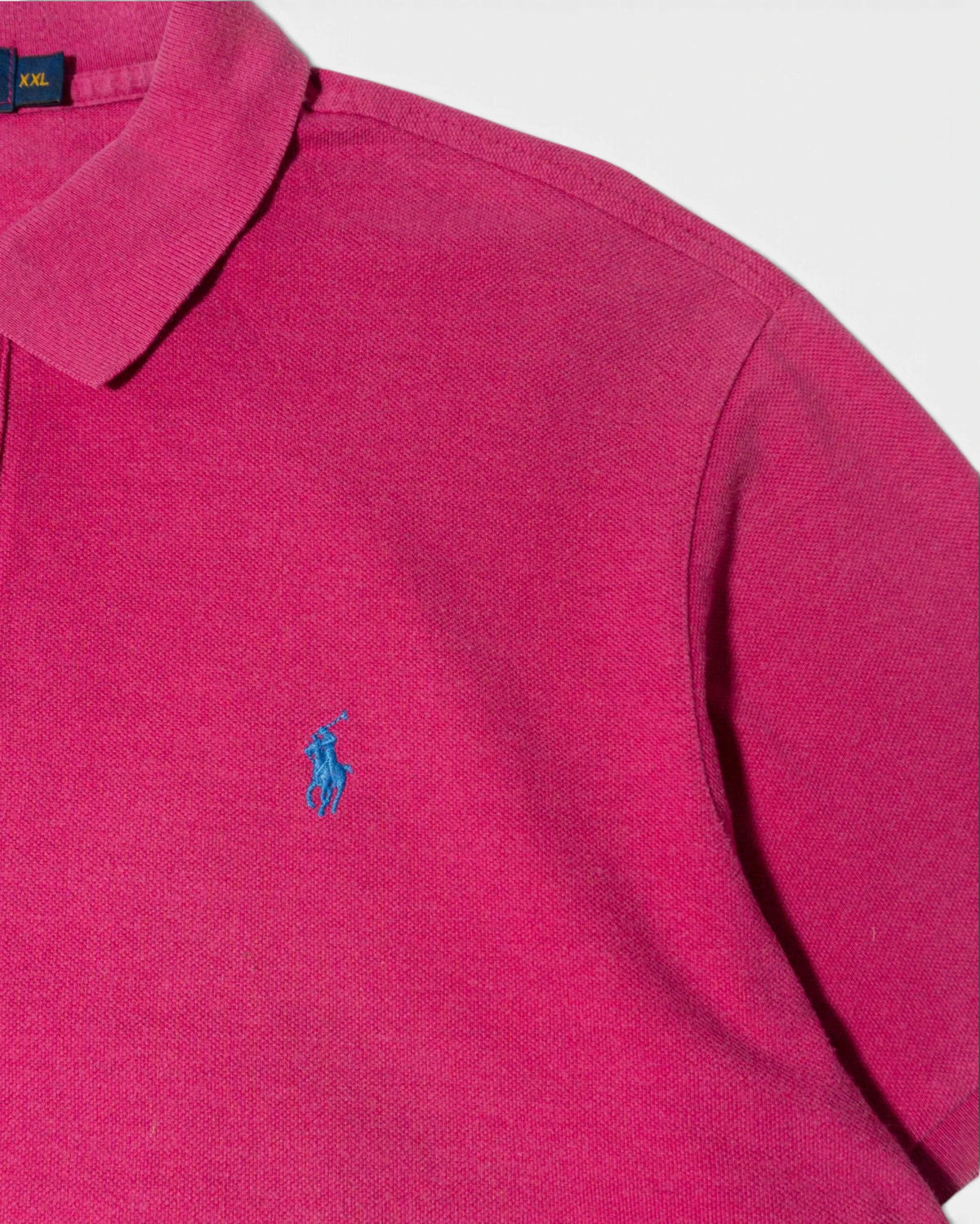 Polo Ralph Lauren Rosa Fucsia Vintage — Talla XXL