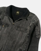 Chaqueta Just Design Gris Lavado Vintage 00s — Talla M
