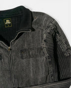 Chaqueta Just Design Gris Lavado Vintage 00s — Talla M
