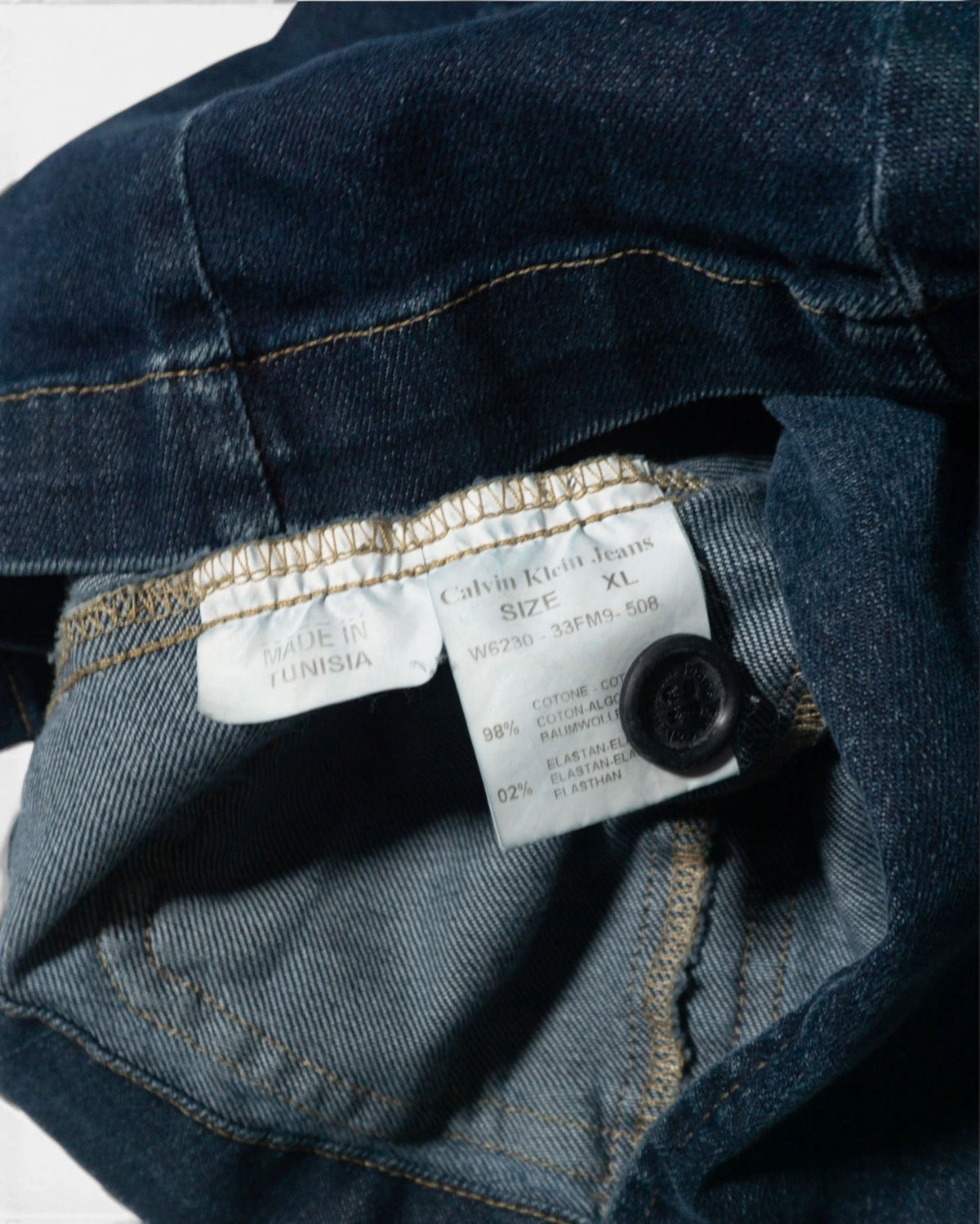 Americana Calvin Klein Vaquera Vintage 00s — Talla XL Mujer