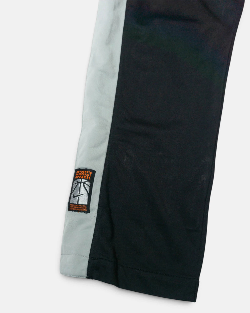 Pantalón Nike Basketball Negro Naranja Vintage — Talla S