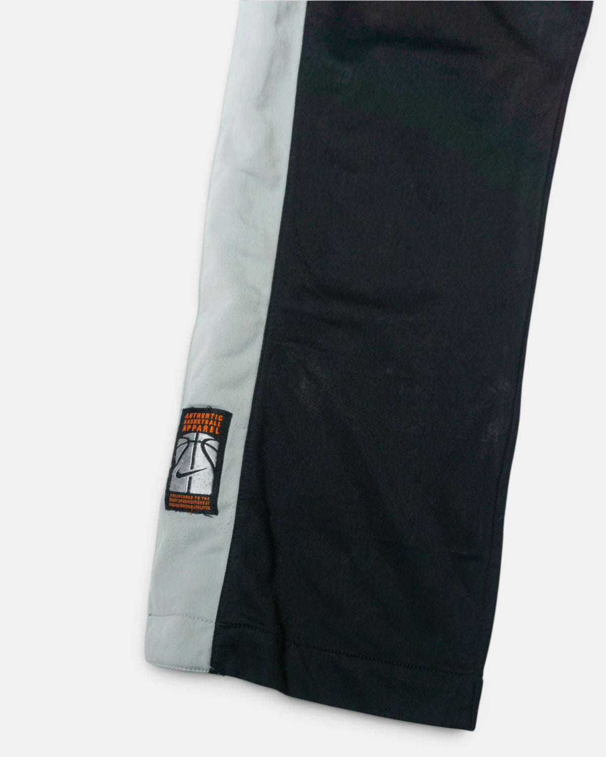 Pantalón Nike Basketball Negro Naranja Vintage — Talla S
