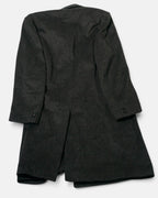 Abrigo Valonter Gris Antracita Lana 90s — Talla XL