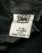 Abrigo Valonter Gris Antracita Lana 90s — Talla XL