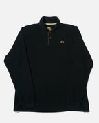 Polo de Manga Larga La Martina Negro Vintage — Talla L