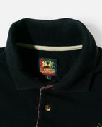 Polo de Manga Larga La Martina Negro Vintage — Talla L