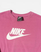 Sudadera Cropped Nike Rosa de Mujer — Talla M