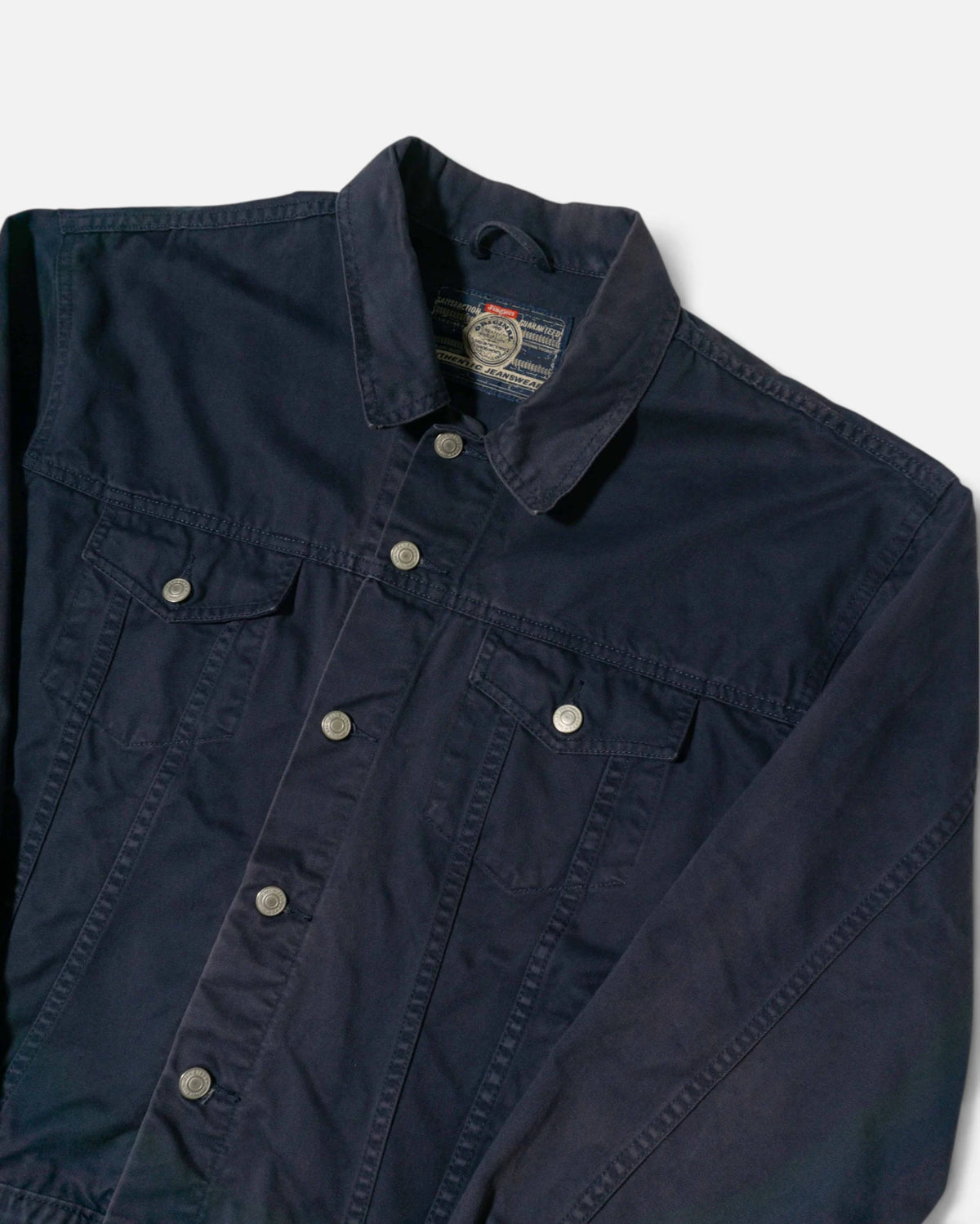 Chaqueta Vaquera Azul Marino Vintage — Talla M