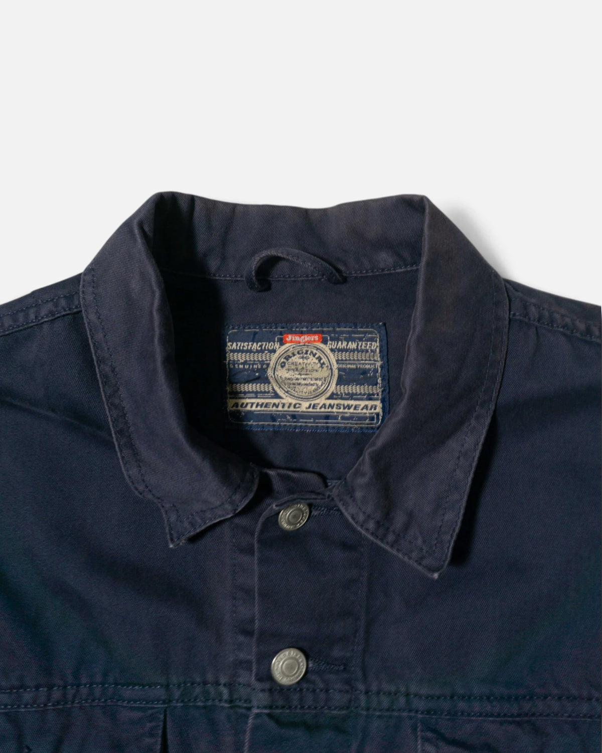 Chaqueta Vaquera Azul Marino Vintage — Talla M
