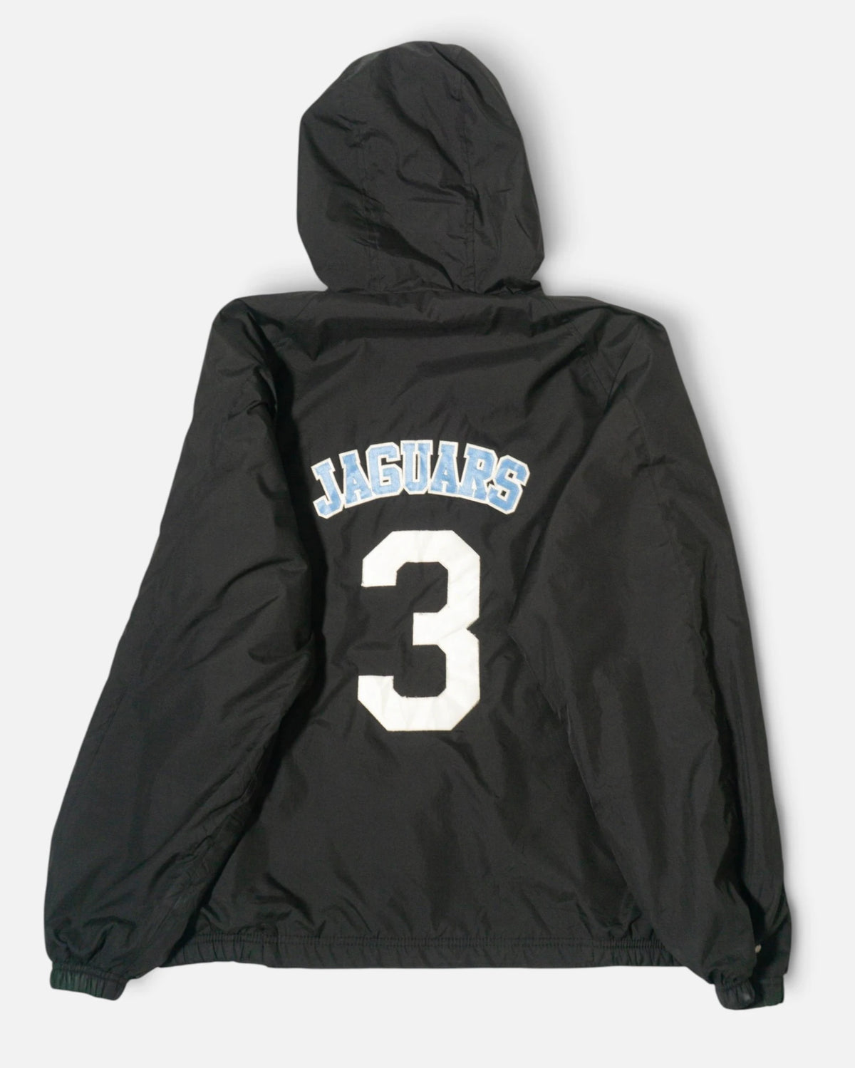 Cortavientos Jefferson Softball Jaguars Negro Vintage — Talla M