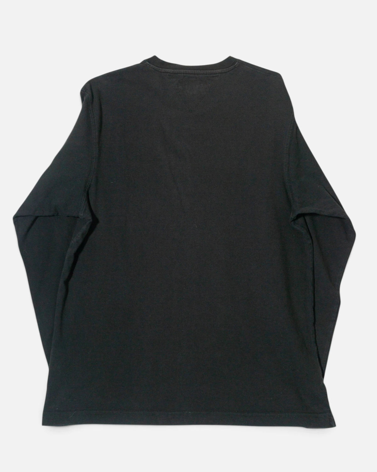 Camiseta de Manga Larga Tommy Hilfiger Negra Vintage — Talla M