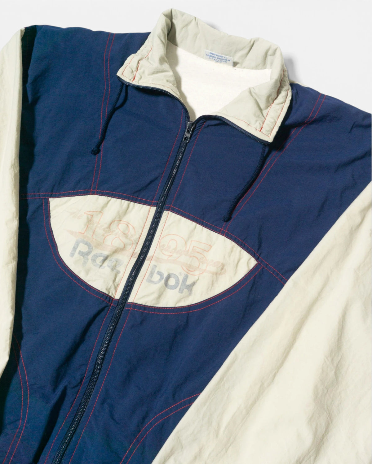 Chaqueta de Chándal Reebok Bloques de Color 1995 Vintage — Talla M