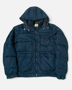 Chaqueta Plumífero Lee Azul Marino Vintage — Talla M