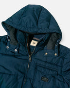 Chaqueta Plumífero Lee Azul Marino Vintage — Talla M