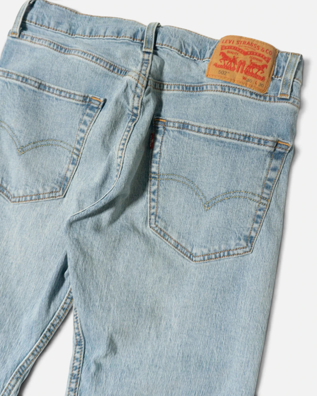 Vaqueros Levi's 502 Regular Taper Azules Vintage — Talla W30