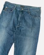 Vaqueros Armani Jeans Rectos Azules Vintage — Talla 46