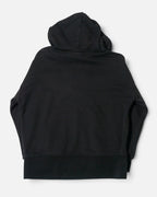 Sudadera con Capucha Adidas Originals Negra Doble Logo — Talla XS