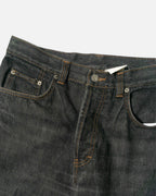 Vaqueros Calvin Klein Rectos Gris Oscuro Vintage — Talla W32